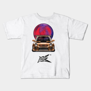 SUBARU IMPREZA WRX GC8 BUGEYE orange Kids T-Shirt